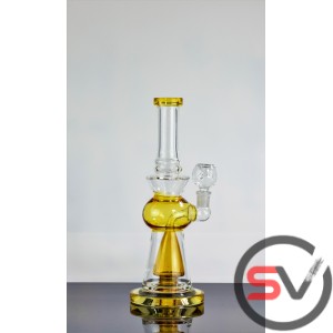 BUBBLE CONE GLASS WATER PIPE 10inch